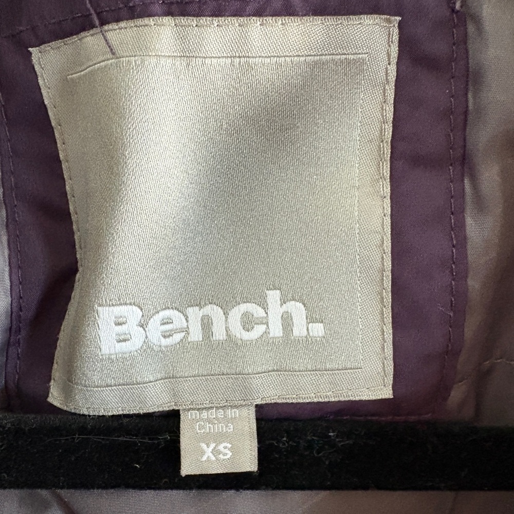Bench Purple Puffer Vest - Picture 2 of 4